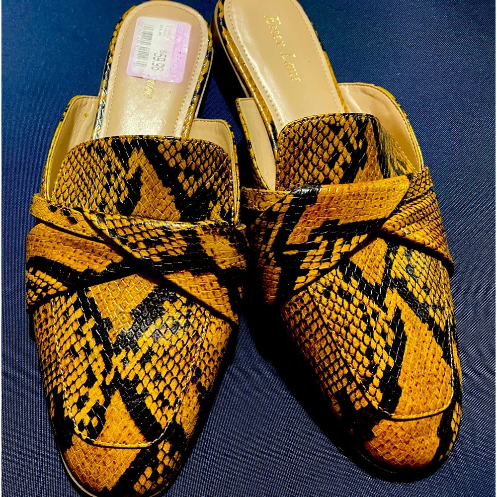 Essex Lane Luggage Color Flat Shoes